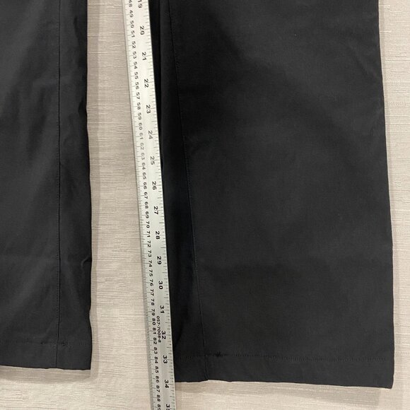 Eddie Bauer Fleece Lined Tech Pants Mens 34 x 34 Black Water Repellent Insulated - Picture 10 of 13